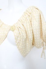 画像3: MILK / ドットボレロ  ベージュ Y-26-05-26-073-ML-TO-SZ-ZY (3)