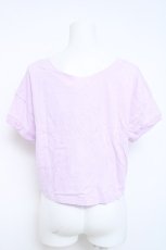 画像2: milklim / castleTシャツ  ラベンダー Y-26-05-26-074-LO-CO-SZ-ZY (2)