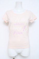 画像1: MILK / ロゴTシャツ  ピンク Y-26-05-26-077-ML-TO-SZ-ZY (1)