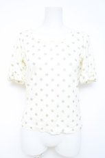 画像1: Emily Temple cute / リボンドットカットソー  生成り Y-26-05-26-078-ET-TO-SZ-ZY (1)