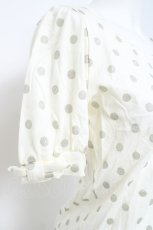 画像3: Emily Temple cute / リボンドットカットソー  生成り Y-26-05-26-078-ET-TO-SZ-ZY (3)