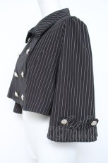 画像2: axes femme POETIQUE / ダブルボタンケープジャケット M 黒 Y-26-05-26-090-AX-JA-SZ-ZY (2)