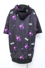 画像2: NieR Clothing / 転写パーカー  黒 Y-26-05-26-091-PU-TO-SZ-ZY (2)