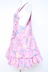 画像2: Angelic Pretty / Jelly Candy Toysハートサロペット  ピンク Y-26-05-26-096-AP-OP-SZ-ZY (2)