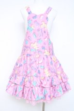 画像3: Angelic Pretty / Jelly Candy Toysハートサロペット  ピンク Y-26-05-26-096-AP-OP-SZ-ZY (3)