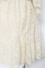 画像3: Bubbles / レースワンピース  生成り Y-26-05-26-100-LO-OP-SZ-ZY (3)