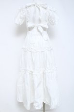 画像2: pain / 背中開きロングワンピース  白 Y-26-05-26-102-LO-OP-SZ-ZY (2)