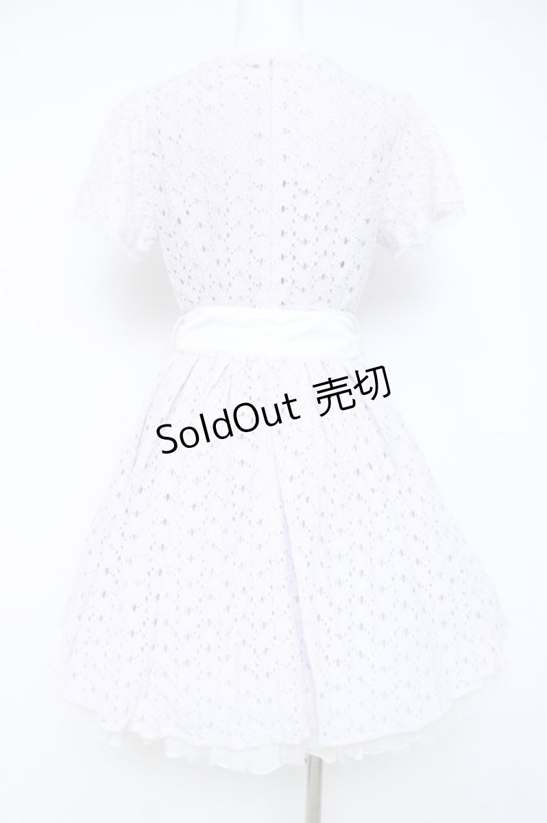 画像3: mille fille closet by LODISPOTTO / Princess creamy lace onepiece M ラベンダー Y-26-05-26-118-LO-OP-SZ-ZY (3)