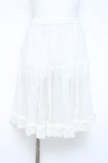 画像1: Shirley Temple / シフォンペチスカート  シロ Y-26-05-26-124-ET-SK-SZ-ZY (1)