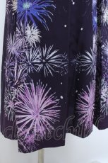 画像3: axes femme / 花火柄タックスカート F パープル Y-26-05-26-131-AX-SK-SZ-ZY (3)