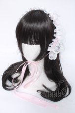 画像1: Princess Flower Garden / KRS＊ヘッドドレス  白 Y-26-05-26-016-LO-AC-SZ-ZY (1)