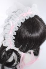 画像4: Princess Flower Garden / KRS＊ヘッドドレス  白 Y-26-05-26-016-LO-AC-SZ-ZY (4)