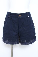 画像1: axes femme / ショートパンツ  紺 Y-26-05-26-152-AX-PA-SZ-ZY (1)