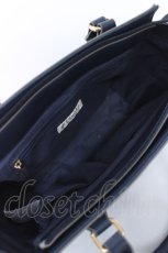 画像4: axes femme / コバ配色デザインバッグ  紺 Y-26-05-26-018-AX-BG-SZ-ZY (4)