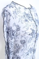 画像3: axes femme / フラワー柄シアートップス F 黒 Y-26-05-26-027-AX-TO-SZ-ZY (3)