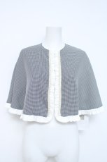 画像1: Ank Rouge / フリルケープ M グレー Y-26-05-28-031-CA-JA-SZ-ZY (1)