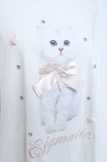 画像3: Ank Rouge / ねこちゃんロンTe M ホワイト Y-26-05-28-033-CA-TO-SZ-ZY (3)