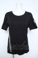 画像1: BPN FOR MEN / ロゴプリント半袖Tシャツ M 黒 Y-26-05-31-033-GO-TO-SZ-ZY (1)