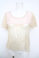 画像1: axes femme / タンク付きアンサンブルプルオーバー  生成り Y-26-06-01-049-AX-TO-SZ-ZY (1)