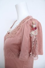 画像3: axes femme / フラワーモチーフインナー  ピンク Y-26-06-01-057-AX-TO-SZ-ZY (3)