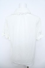 画像2: LIZ LISA / 襟レースシフォントップス  白 Y-26-06-01-076-LO-TO-SZ-ZY (2)