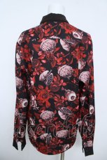 画像2: Drug Honey / 臓器の花園柄総柄シャツ  赤 Y-26-06-01-082-PU-BL-SZ-ZY (2)