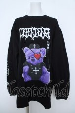 画像1: Amilige / Nurse BearプリントTシャツ  黒 Y-26-06-01-087-PU-TO-SZ-ZY (1)