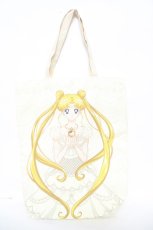 画像1: Q-pot. / セーラームーントートバック  生成り Y-26-06-01-012-QP-BG-SZ-ZY (1)
