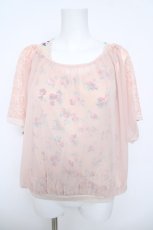 画像1: axes femme / アンサンブル風トップス  ピンク Y-26-06-01-105-AX-TO-SZ-ZY (1)