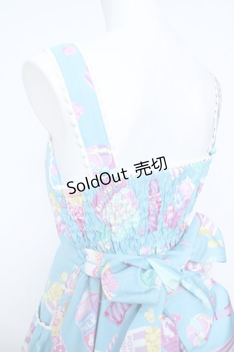 画像5: Angelic Pretty / Fancy Candyジャンパースカート  サックス Y-26-06-01-113-AP-OP-AS-ZY (5)