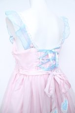 画像5: Angelic Pretty / Lovelyオーガンジージャンパースカート  ピンク×サックス Y-26-06-01-114-AP-OP-SZ-ZY (5)
