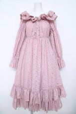 画像1: ATELIER PIERROT / Josephine Dress F ピンク Y-26-06-01-165-EL-OP-SZ-ZY (1)