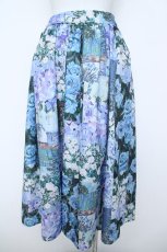画像2: axes femme / パンテュールスカート  サックス Y-26-06-01-182-AX-SK-SZ-ZY (2)