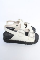 画像4: axes femme / チュールレースアップブーツ L ベージュ Y-26-06-01-021-AX-SH-SZ-ZY (4)