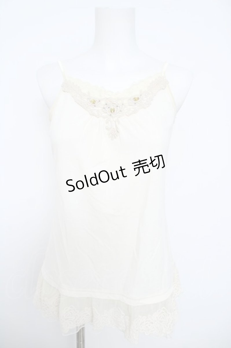 画像1: axes femme / シフォントップス  紺 Y-26-06-01-027-AX-TO-SZ-ZY (1)