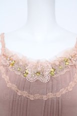 画像3: axes femme / バタフライレースキャミソール  ピンク Y-26-06-01-031-AX-TO-SZ-ZY (3)