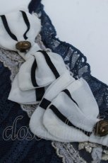 画像3: axes femme / シフォンリボンキャミ  紺 Y-26-06-01-035-AX-TO-SZ-ZY (3)