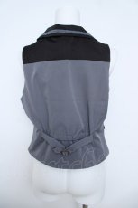 画像2: axes femme / 花刺繍クラシックベスト  グレー Y-26-06-01-041-AX-TO-SZ-ZY (2)