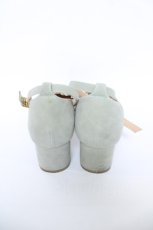 画像3: axes femme POETIQUE / スエードフリルパンプス M ミント Y-26-06-03-047-AX-SH-SZ-ZY (3)