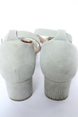画像5: axes femme POETIQUE / スエードフリルパンプス M ミント Y-26-06-03-047-AX-SH-SZ-ZY (5)
