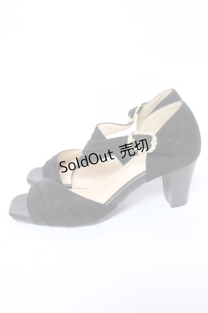 画像2: axes femme / アシンメトリーサンダル M 黒 Y-26-06-03-048-AX-SH-SZ-ZT719 (2)