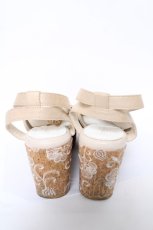 画像3: axes femme POETIQUE / 刺繍ウェッジソールパンプス M ベージュ Y-26-06-03-052-AX-SH-SZ-ZY (3)