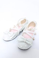 画像1: Angelic Pretty / Twinkleシューズ L ホワイト Y-26-06-03-053-AP-SH-SZ-ZY (1)