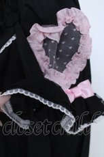 画像6: Angelic Pretty / Frill Heart付け袖ブラウス  黒 Y-26-06-03-054-AP-BL-SZ-ZY (6)