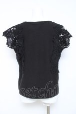 画像2: axes femme / レース袖カットT  白 Y-26-06-03-062-AX-TO-SZ-ZY (2)