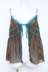画像1: HYSTERIC GLAMOUR / ヒョウ柄ベビードール F ブラウン Y-26-06-03-070-PU-TO-SZ-ZY (1)