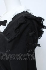 画像4: LIZ LISA / コルセットライクカットブラウス  黒 Y-26-06-03-073-LO-TO-SZ-ZY (4)