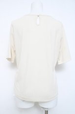 画像2: INGEBORG / フロントピコフリルトップス 9号 生成 Y-26-06-03-091-LO-TO-SZ-ZY (2)