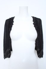 画像1: axes femme / ローズボレロ M 黒 Y-26-06-03-118-AX-TO-SZ-ZY (1)