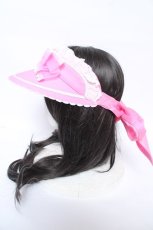 画像2: Angelic Pretty / Toys Donut Dinerサンバイザー  ダークピンク Y-26-06-03-021-AP-AC-SZ-ZY (2)